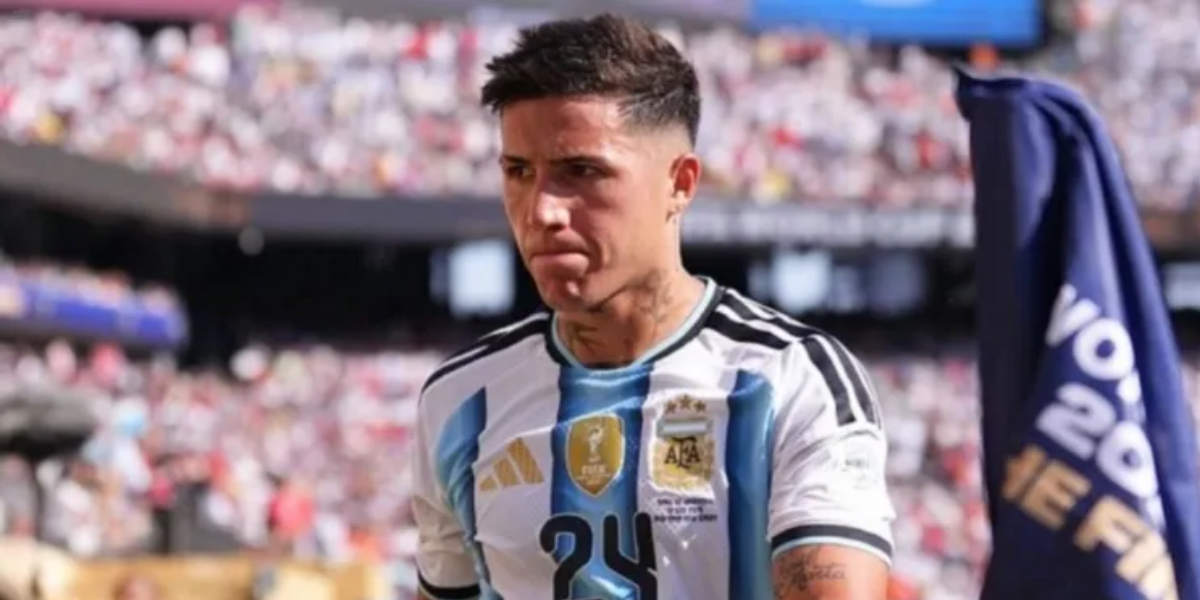 Enzo Fernández en la final del Mundial 2026