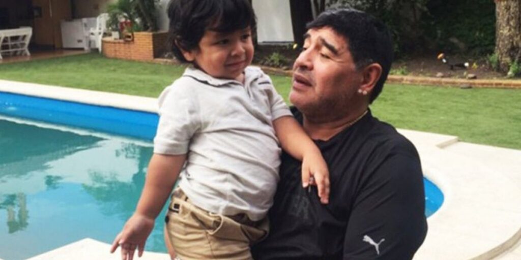 Se reveló un conmovedor pedido de Dieguito Maradona antes del partido de Argentina e Inglaterra