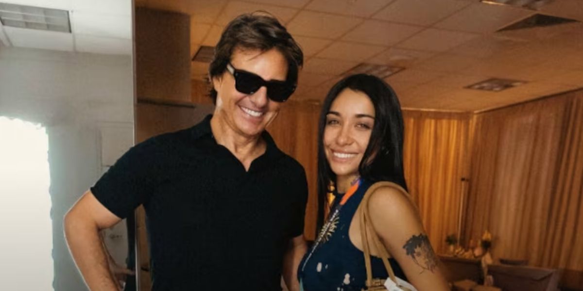 Se filtró el video de Maria Becerra conociendo a Tom Cruise en un camarín demasiado humilde