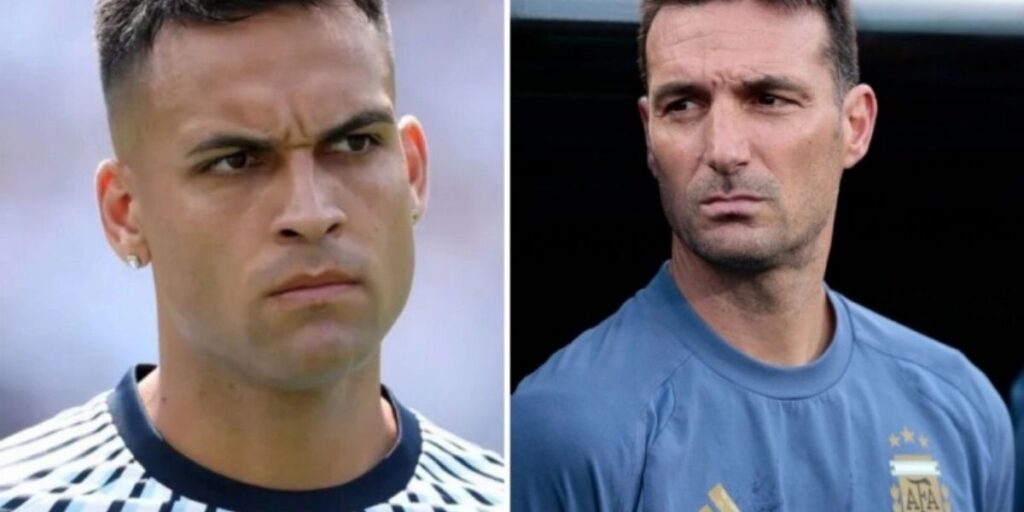 Se le escapó un complicado like a Lautaro Martínez que reavivó la teoría de que “algo paso” con Lionel Scaloni
