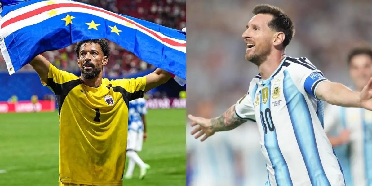 El enorme gesto de Lionel Messi con Vozinha, el arquero de Cabo Verde, antes de la final del Mundial