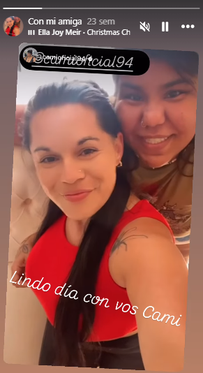 Ana tiene historias destacadas con Camilota 