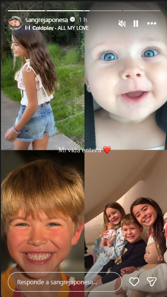 El saludo de la China Suárez a sus hijos