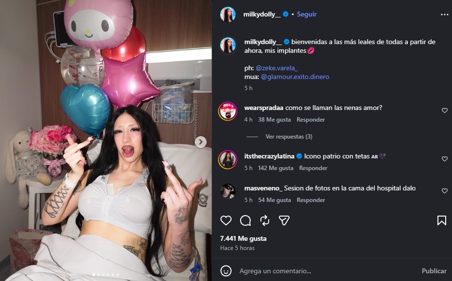 El anuncio de Milky Dolly