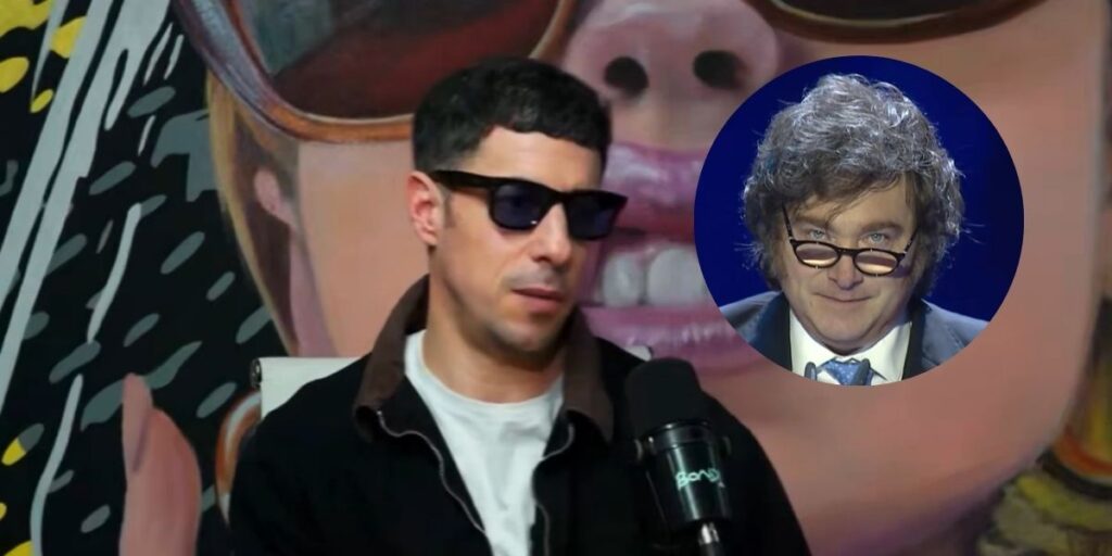 Esteban Lamothe cruzó a Javier Milei
