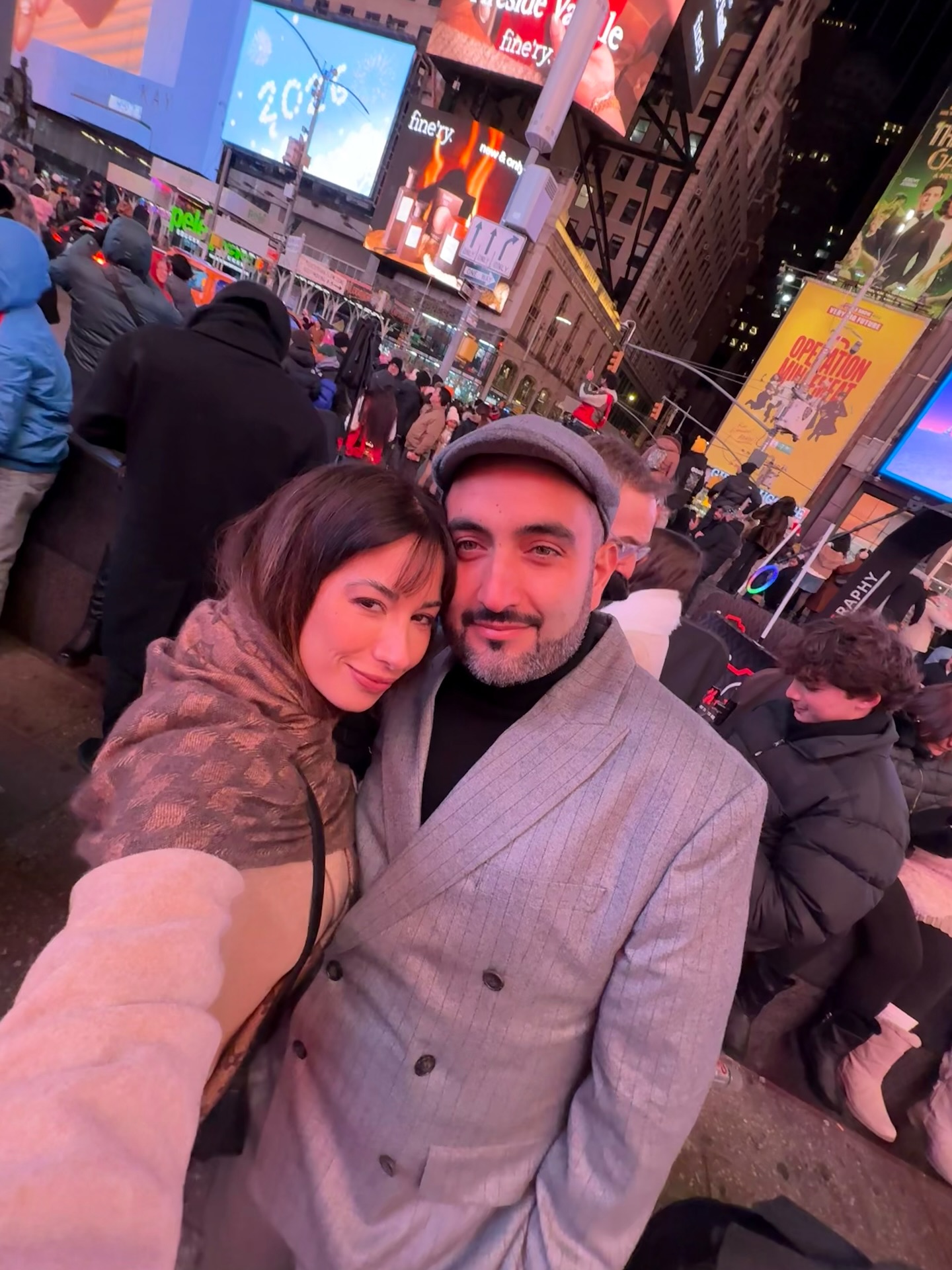 Estefi Berardi y Felix Orsatti en Nueva York