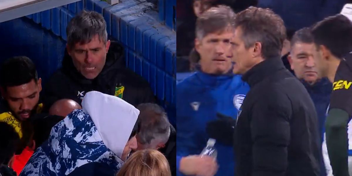 Guillermo Barros Schelotto y Julio Vaccari