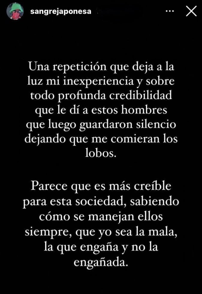 La China Suárez contra todos: cuestionó el machismo de la sociedad y apuntó a sus exparejas