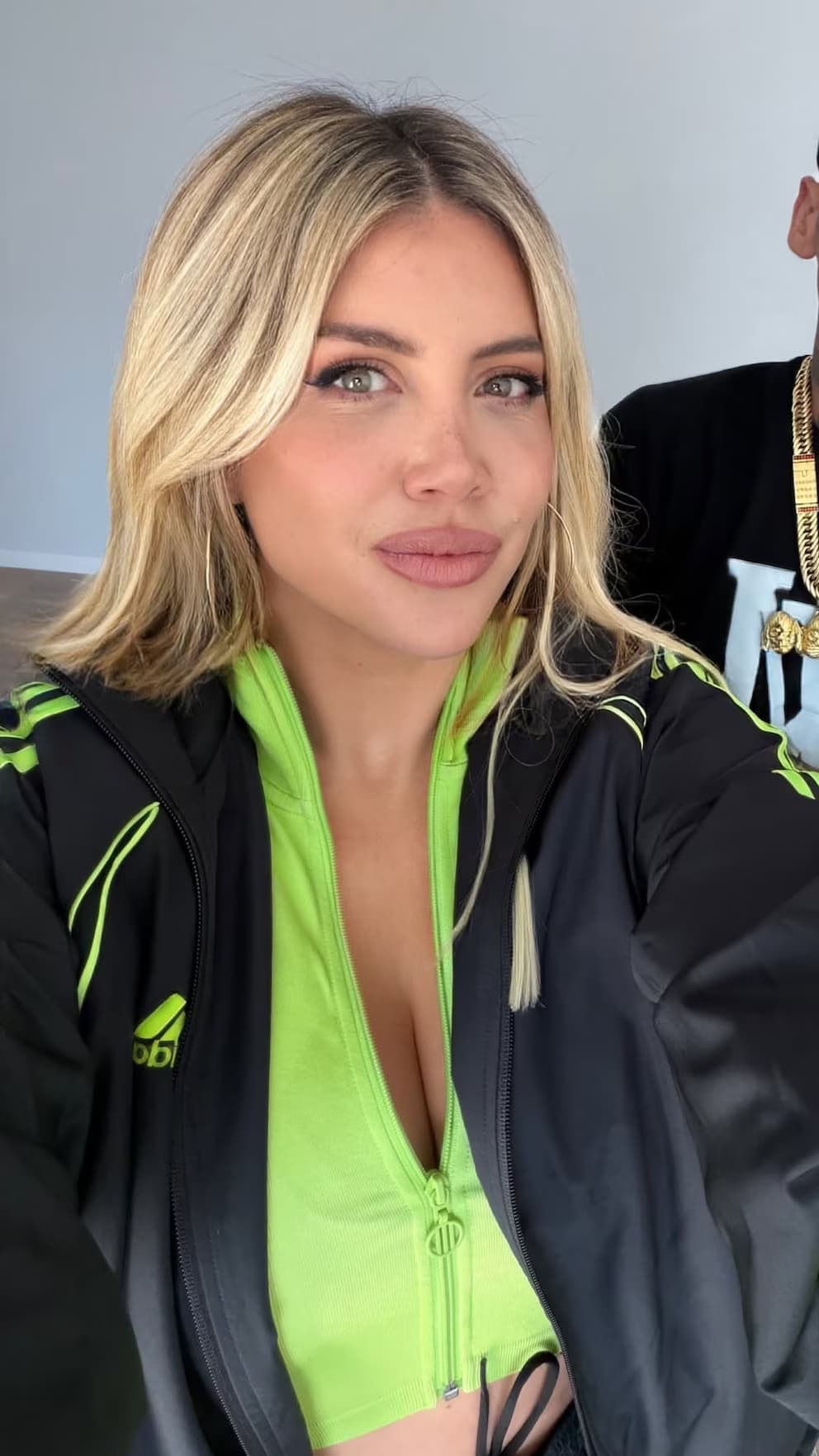 La foto de Wanda Nara con L Gante