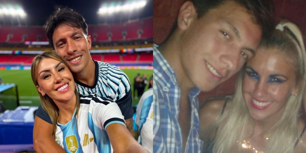 Muriel López Benitez y Lisandro Martínez