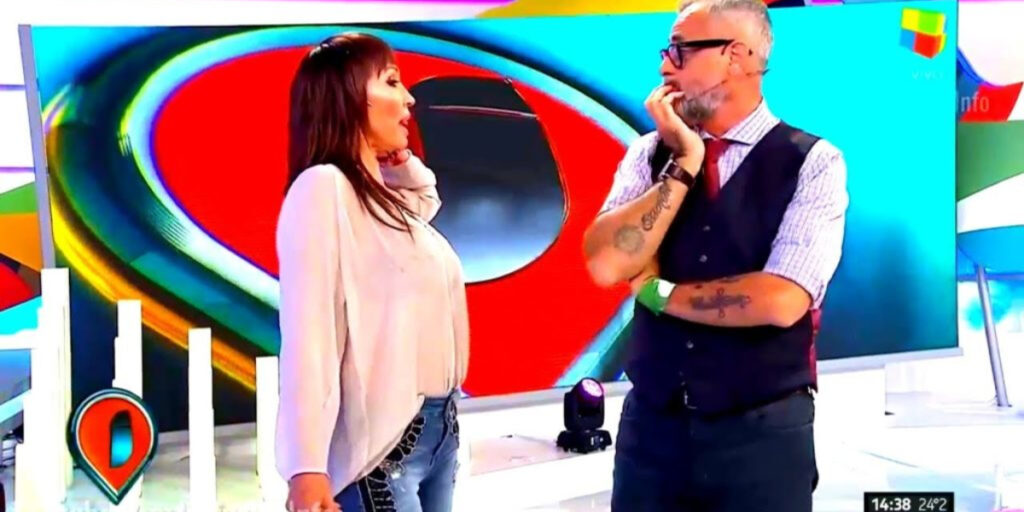 Jorge Rial y Moria Casán