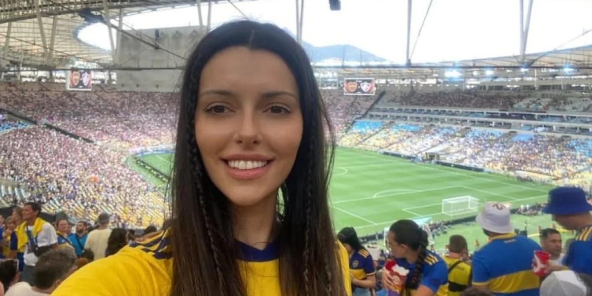Valentina Salcedo en la cancha