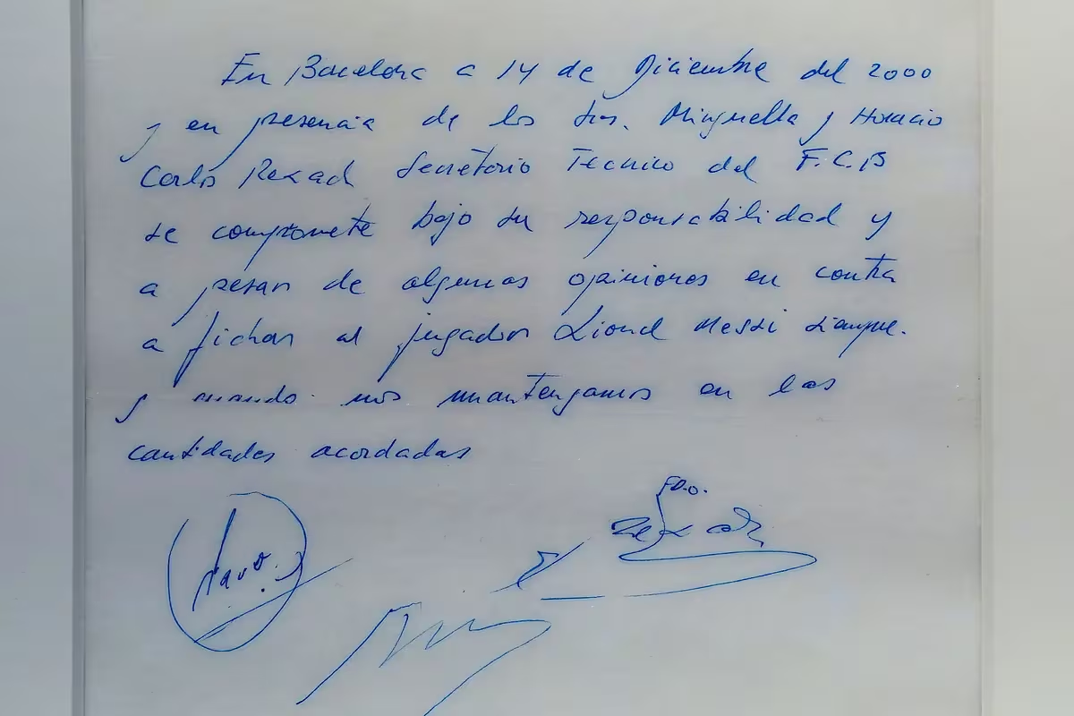 Servilleta Messi