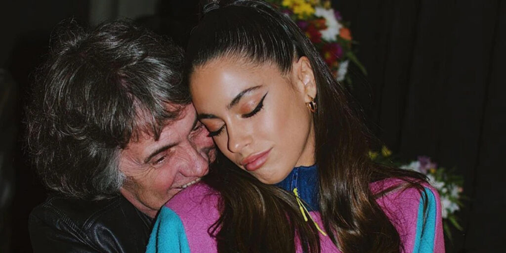 Tini Stoessel y su papá