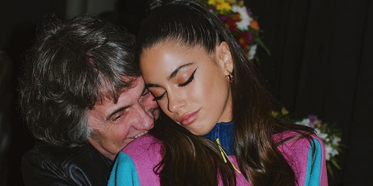 Tini Stoessel y su papá