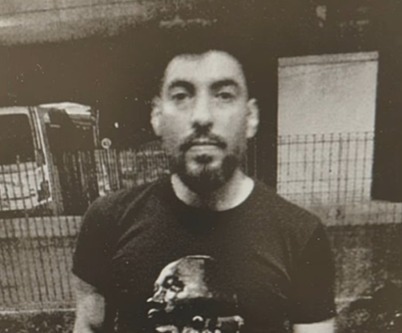 Facundo Moyano ante la Policía