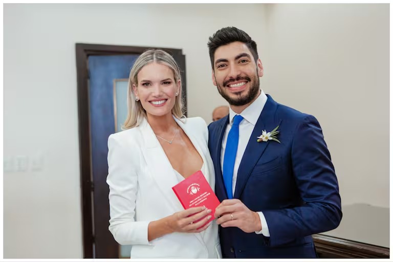 Eva Bargiela y Facundo Moyano se habían casado 