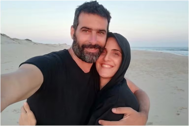 Julieta Díaz y Gervasio Troche: el vínculo se inició de manera virtual