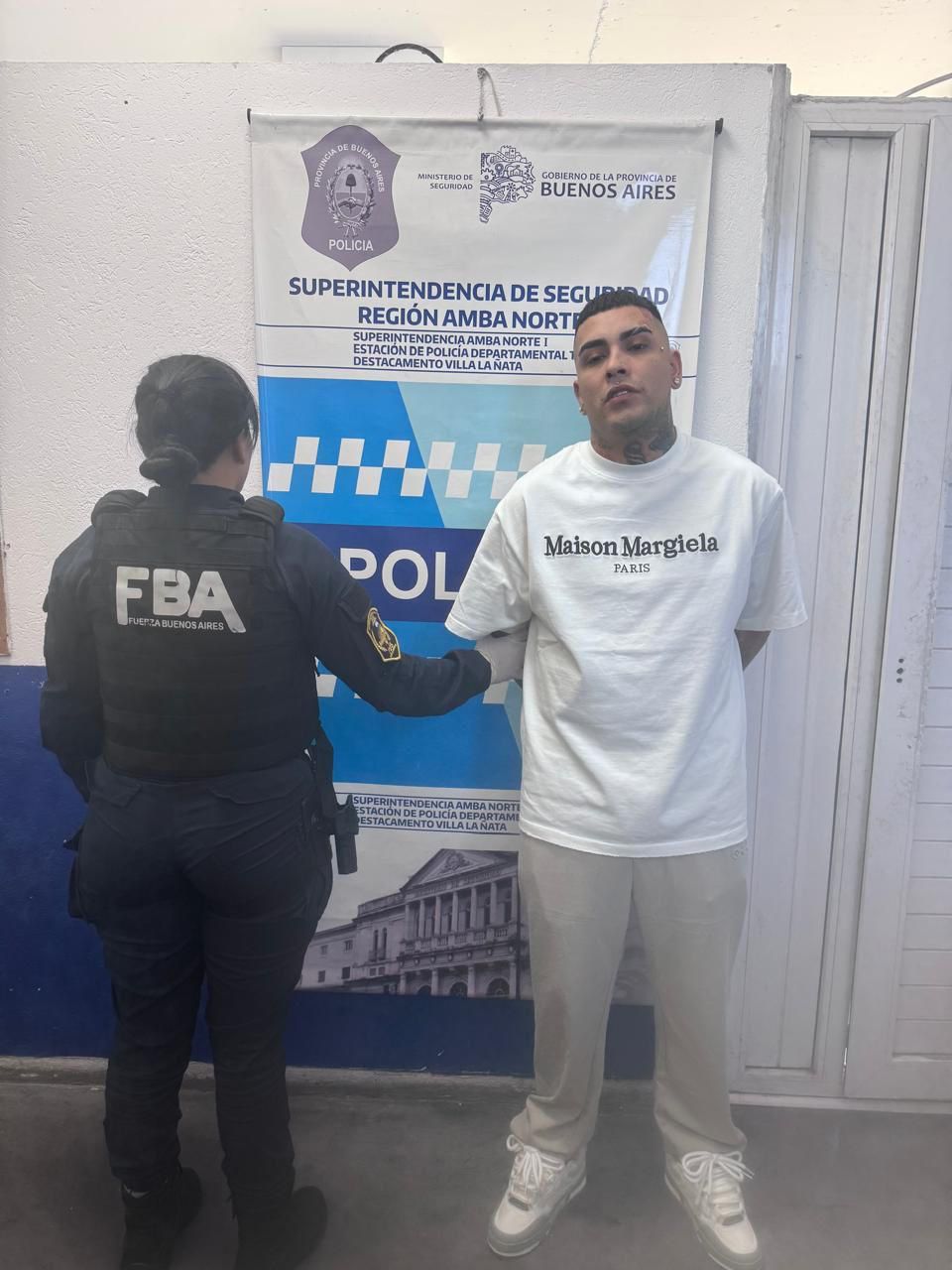 Callejero Fino preso