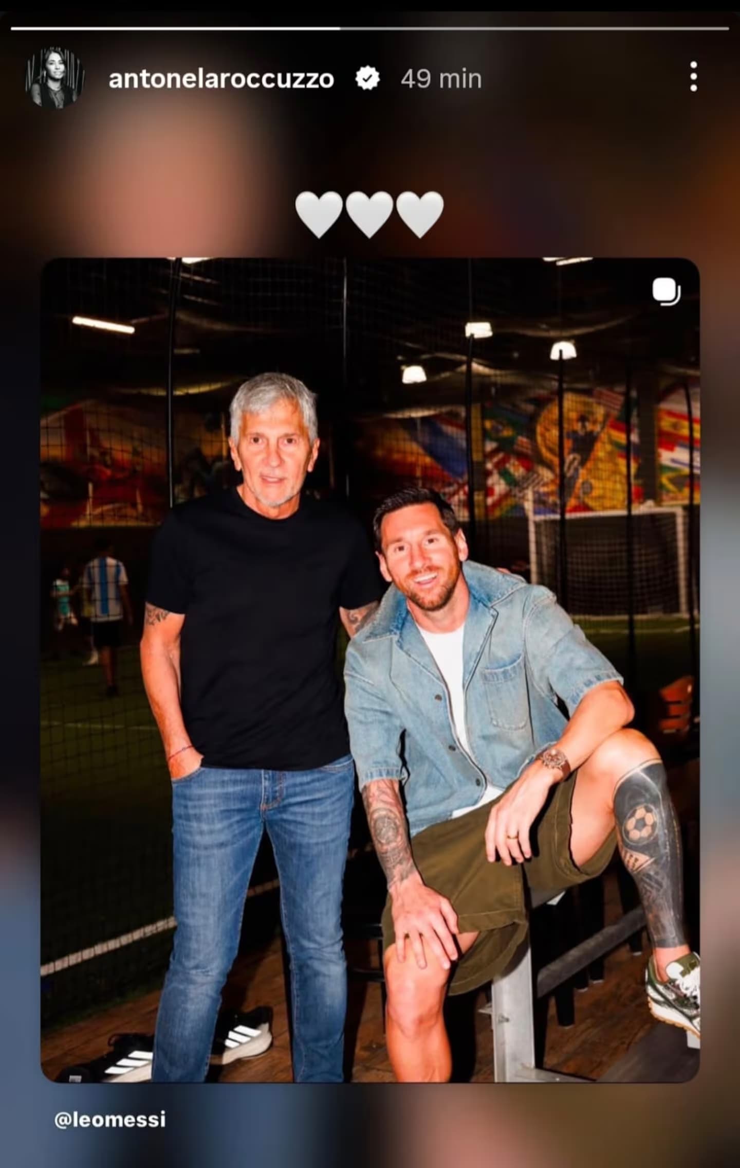 Antonela roccuzo reposteo la publicacion de leo messi dedicada a su padre jorge tras su muerte foto instagramantonelaroccuzzo 76PLU6TZVNALTIOLVA4B4GLM44