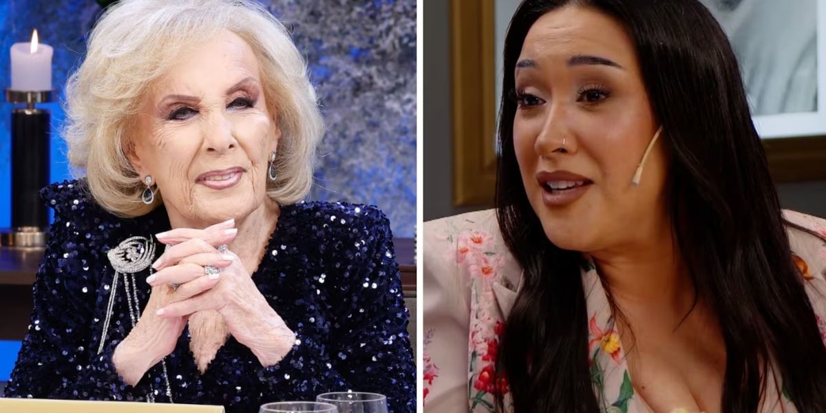 La letal advertencia de Mirtha Legrand a Evelyn Botto por ser la novia de Fede Bal que prendió fuego la mesaza La letal advertencia de Mirtha Legrand a Evelyn Botto por ser la novia de Fede Bal que prendió fuego la mesaza