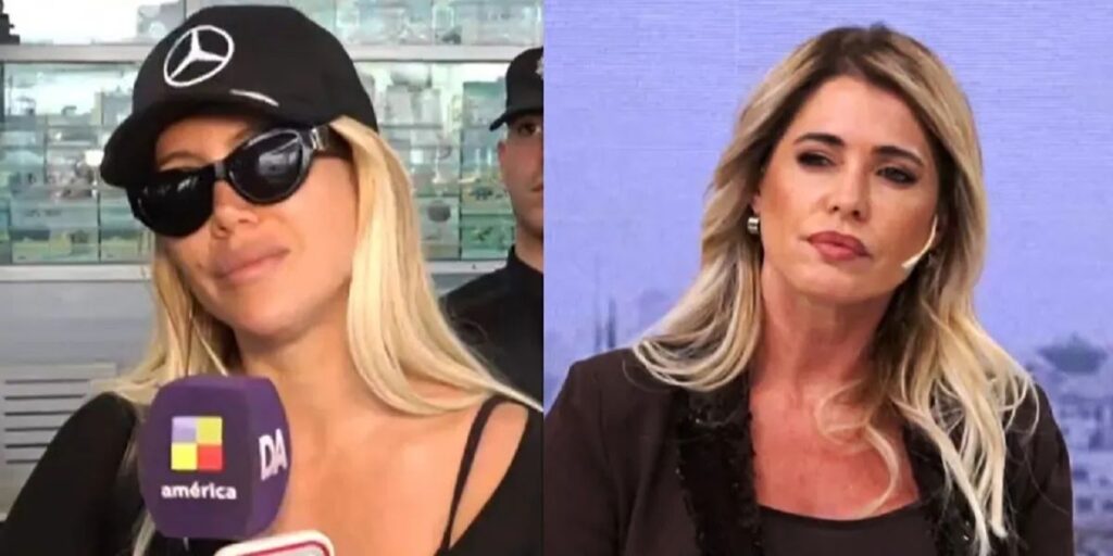 Wanda Nara llego al país y le reveló a Pamela David y dato más incómodo sobre Mauro Icardi