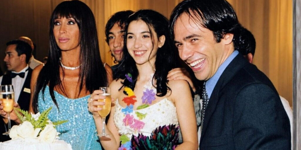 Moria Casán, Sofía Gala y Alejandro Antón