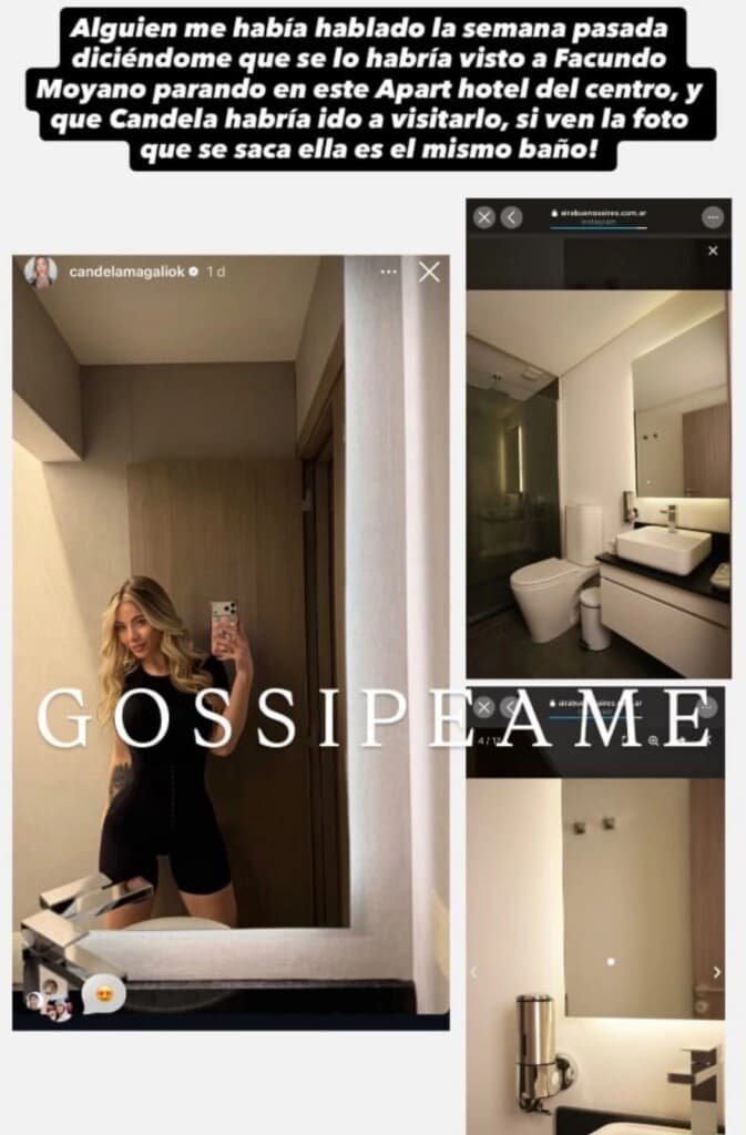 Afirman que Facundo Moyano y Candela Arizaga burlaron la restricción judicial con un encuentro oculto y hay fotos