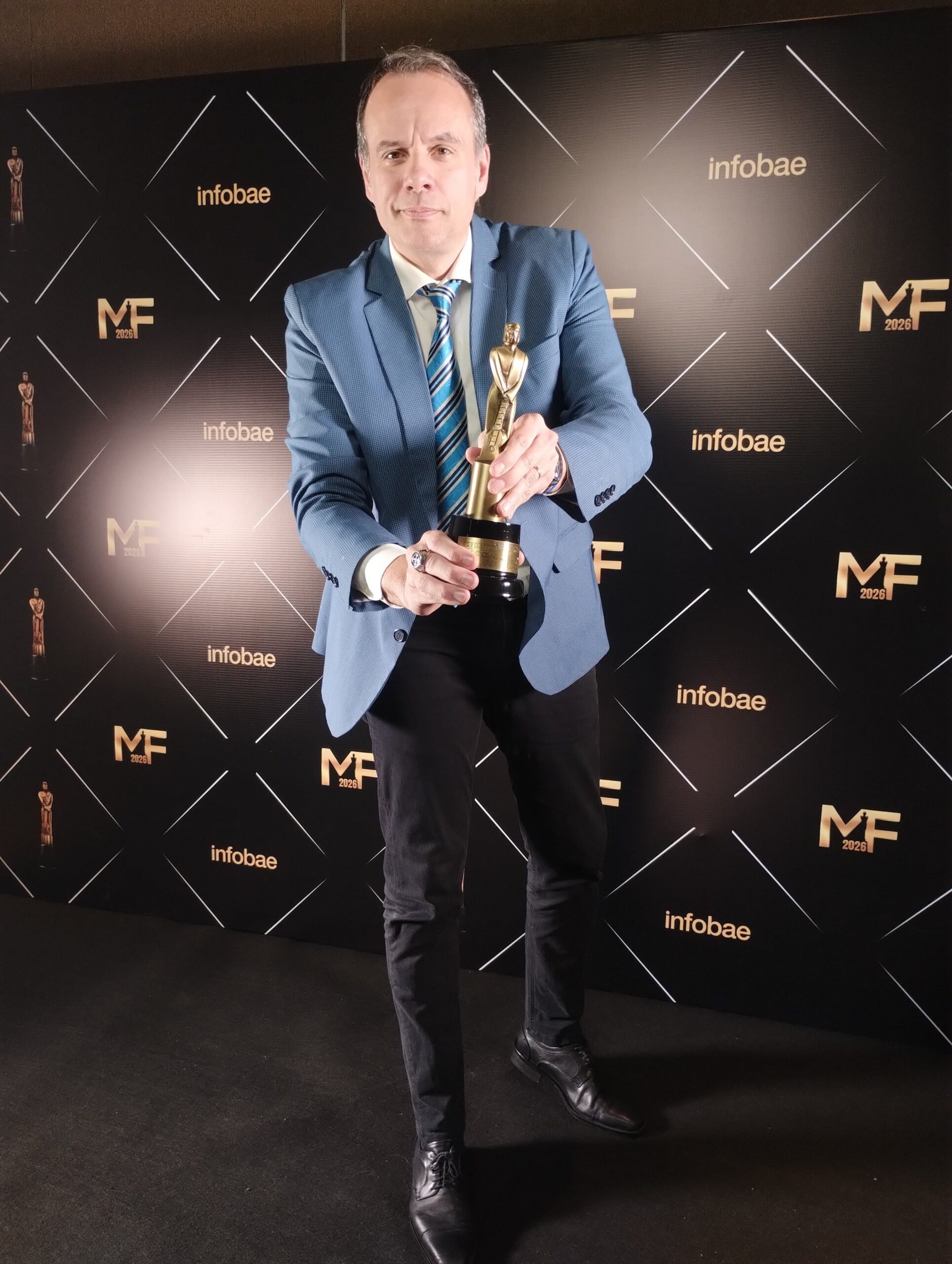 Este año, Daniel Avellaneda ganó un Martín Fierro a Mejor Columnista Deportivo