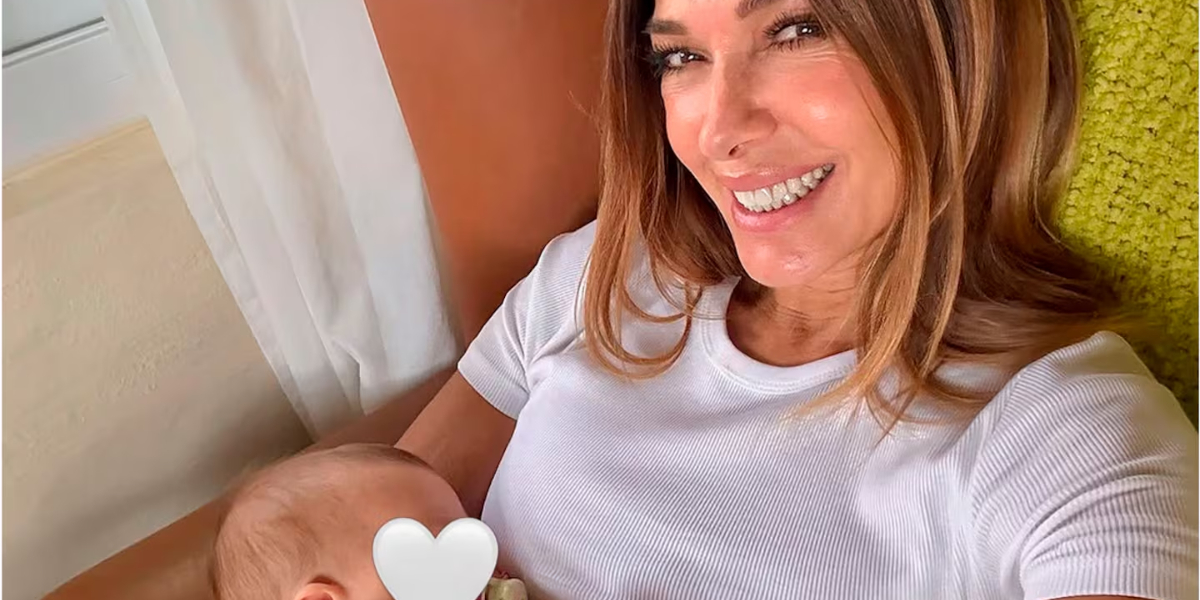 Catherine Fulop y su nieta Gia