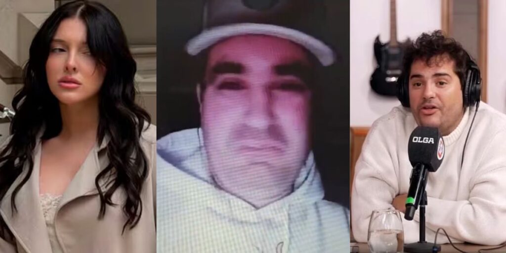 Hernán Bloquero, el acosador Sofía Gonet y Homero Pettinato