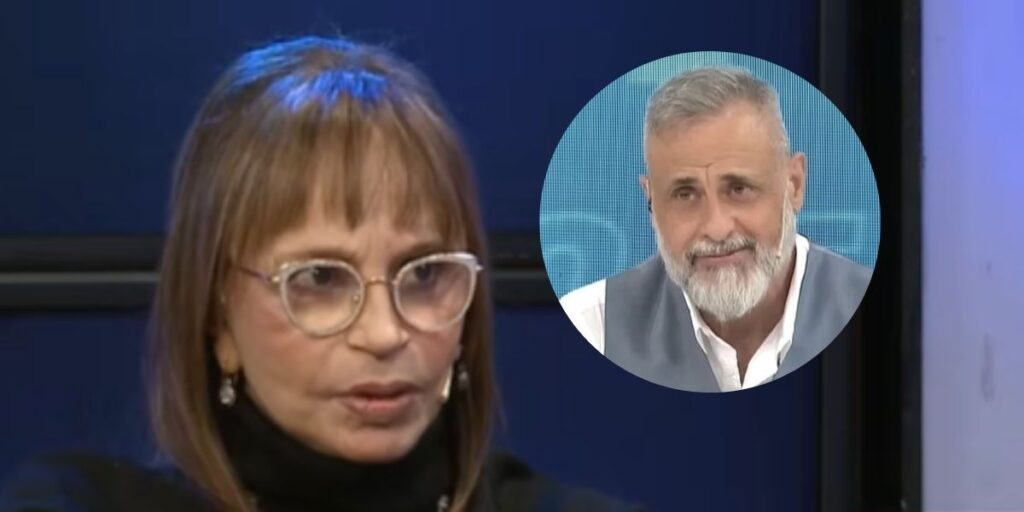 Lía Salgado y Jorge Rial