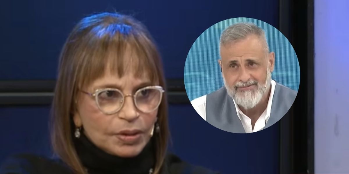 Lía Salgado y Jorge Rial