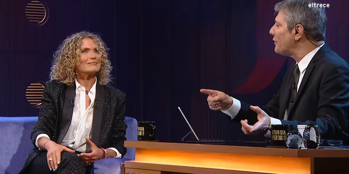 Maru Botana y Mario Pergolini
