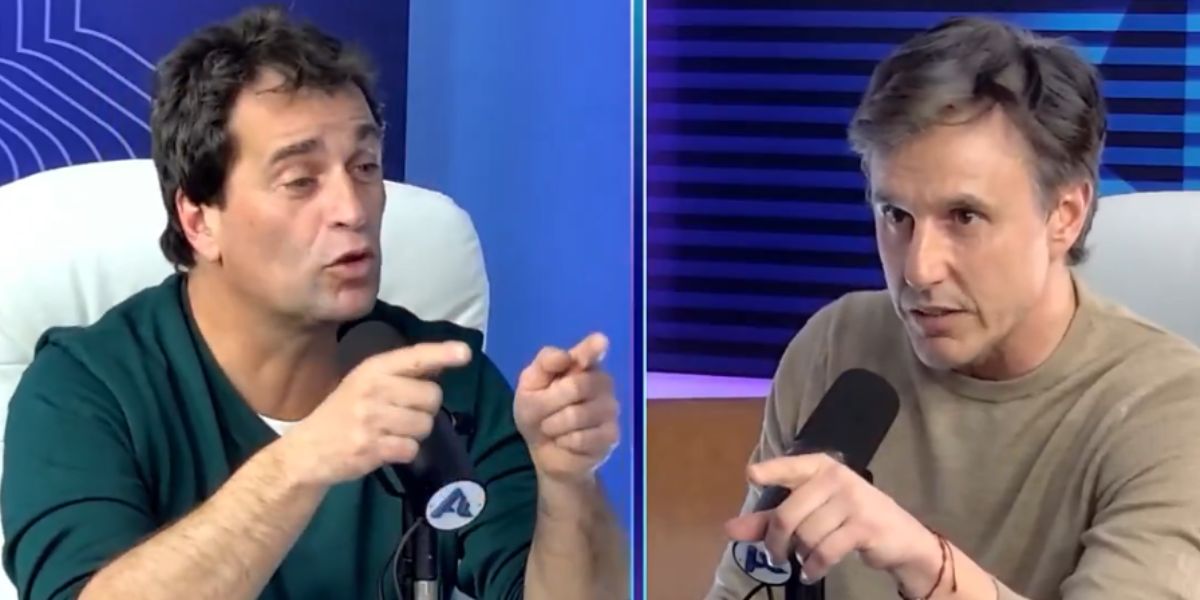Roberto García Moritán y Gabriel Solano