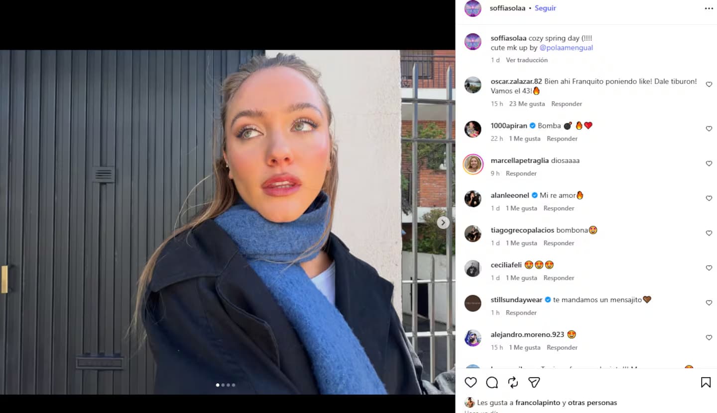 Franco Colapinto estaría de novio con la hija de Maru Botana y ella blanqueó qué piensa