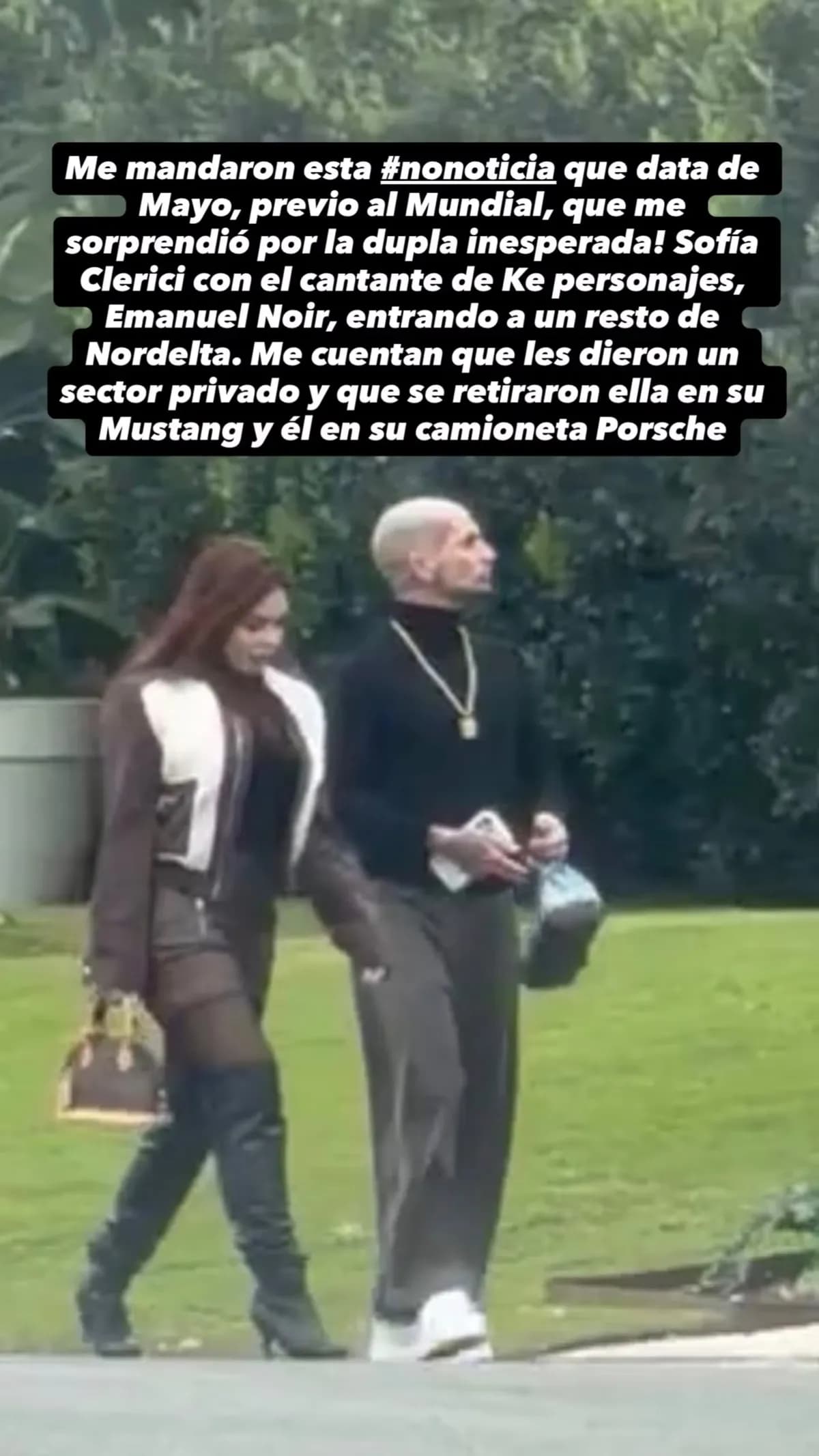 Sofía Clerici estaría de novia con Emanuel Noir de Ke Personajes y tuvo que salir a hablar de urgencia