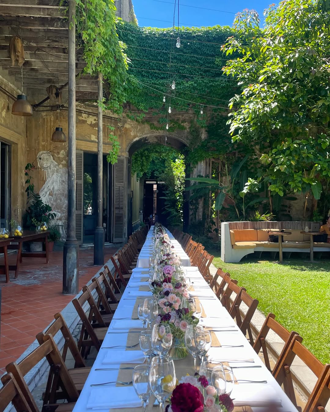 Así es Casa Carlos en días de eventos