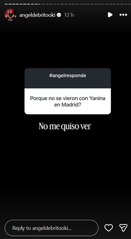 La sorpresiva y tajante respuesta sobre Yanina Latorre en Madrid