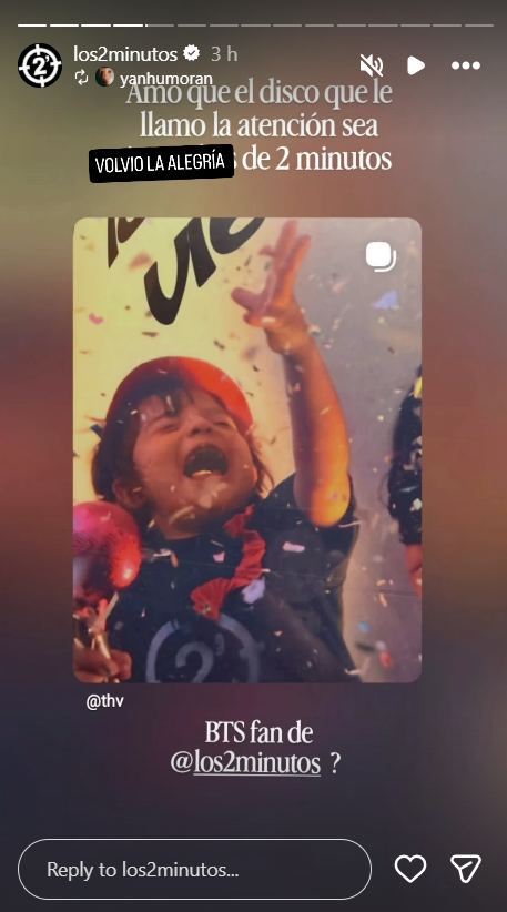 La desopilante reacción de 2 Minutos en las redes