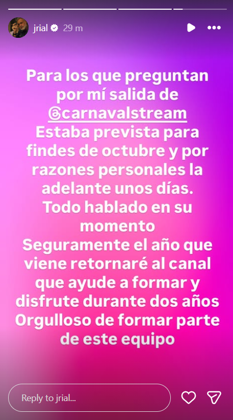 Los motivos del adiós y el adelantamiento de fechas