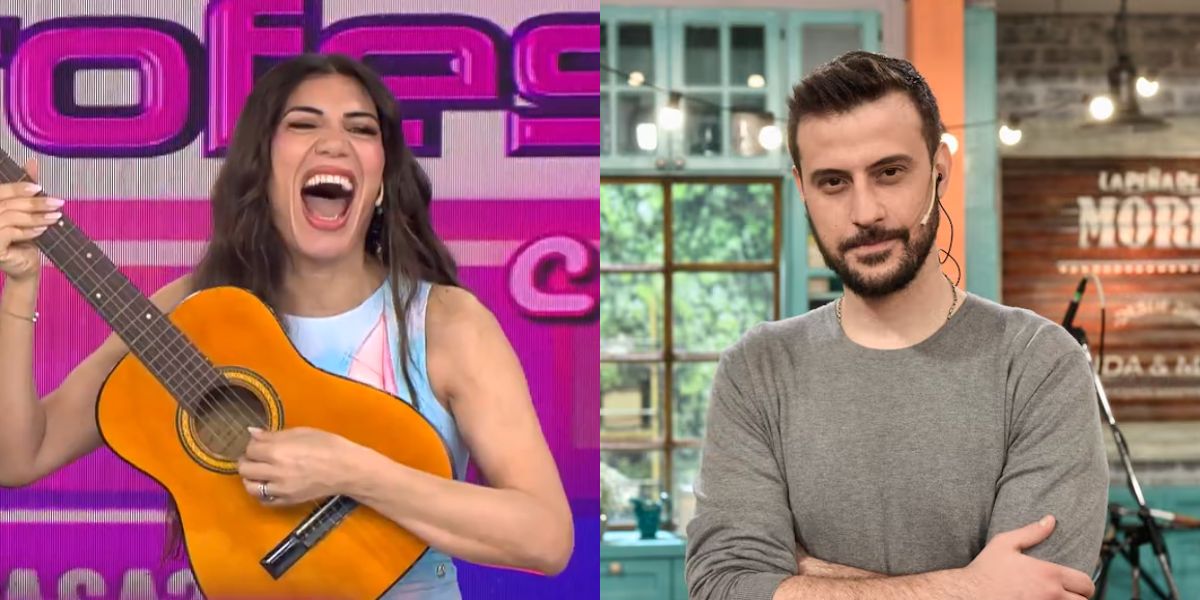Flor de la V y Diego Leuco