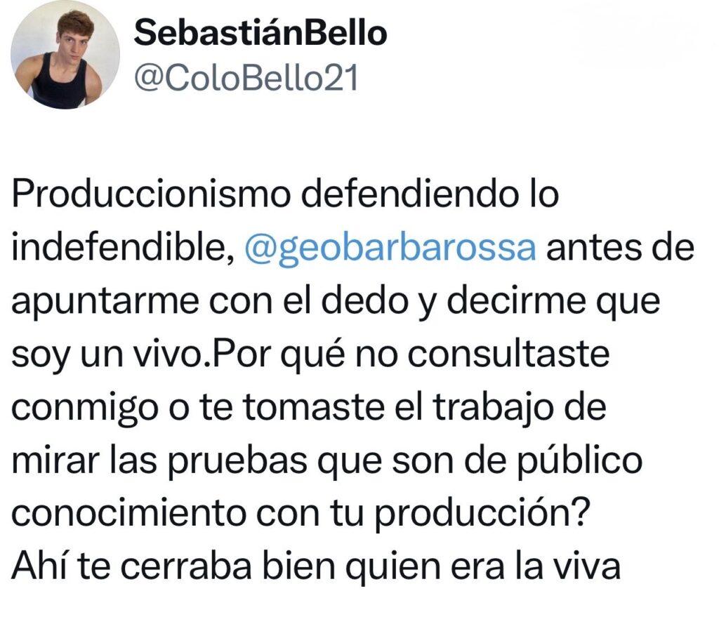 El fuerte enojo de Bambi Bello con Georgina Barbarossa en medio del escándalo con Romina Uhrig