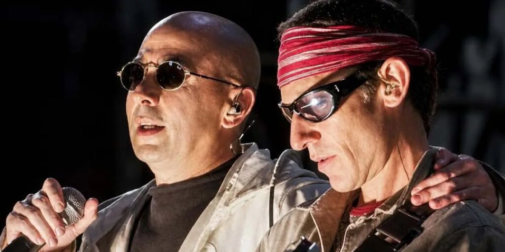 Indio Solari y Skay Beilinson fundadores de Patricio Rey y los Redonditos de Ricota