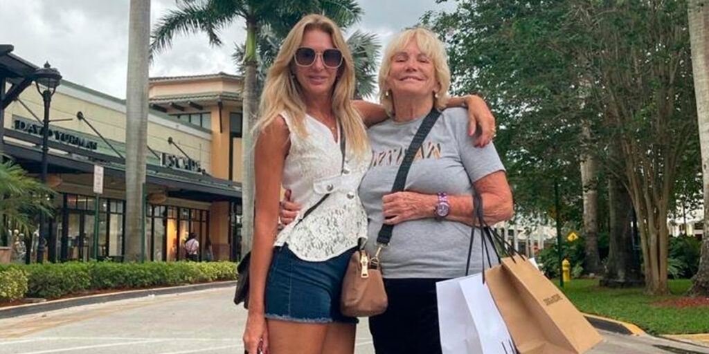 Yanina Latorre y su mamá