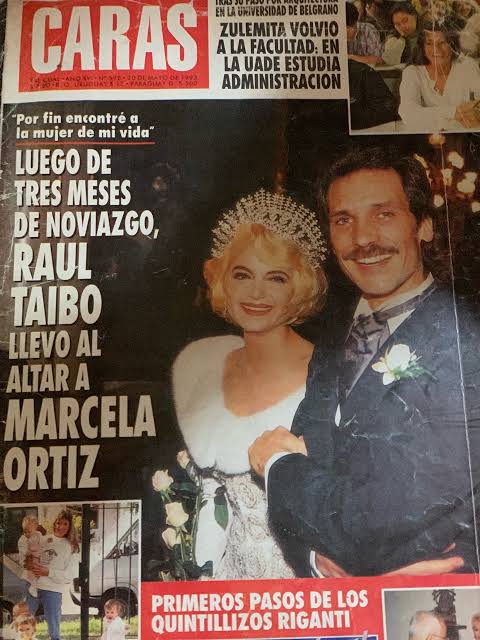 El casamiento con Raúl Taibo y los episodios de violencia que denunció