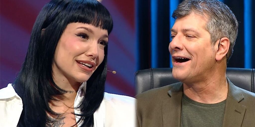 Mario Pergolini se puso picante con La Joaqui y la chicaneó fuerte hasta que confesó