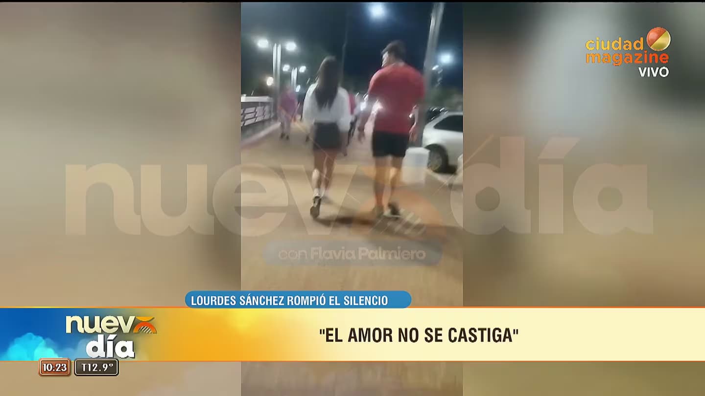 Se filtró la foto más fuerte de Lourdes Sánchez con Fran Liotta que confirma que el Chato Prada ya fue en su vida