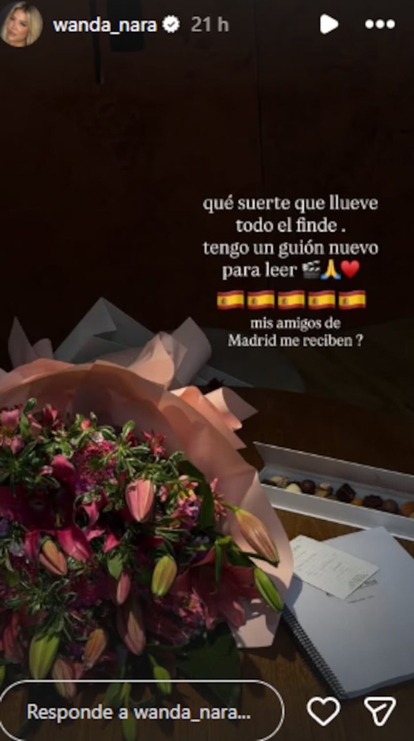 Wanda nara revelo que recibio propuestas de europa foto captura instagramwandanara OEDIJYAL7BE65I4DS3J43GKNEA